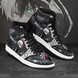Musketeer Shoto Todoroki Sneakers Custom Anime My Hero Academia Shoes - 2 - GearAnime