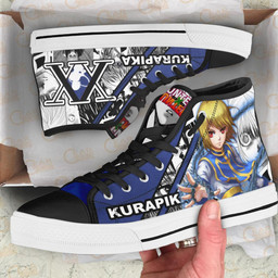Kurapika Skill High Top Shoes Custom Manga Anime Hunter X Hunter Sneakers - 2 - GearAnime