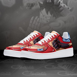Luffy Haiki Air Sneakers Custom Wano Arc One Piece Anime Shoes - 2 - GearAnime
