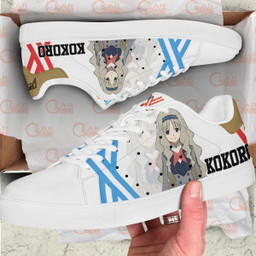 Darling in the Franxx Kokoro Code:556 Skate Sneakers Custom Anime Shoes - 2 - GearAnime