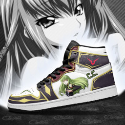 Code Geass C.C. Sneakers Custom Anime Shoes - 3 - GearAnime