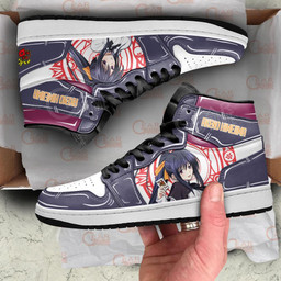 High School DxD Akeno Himejima Sneakers Custom Anime Shoes - 2 - GearAnime