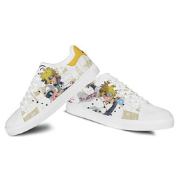 Minato Namikaze Skate Sneakers Custom NRT Anime Shoes - 2 - GearAnime
