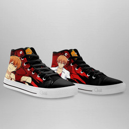 Fruit Basket Kyou Souma High Top Shoes Custom Anime Sneakers - 3 - GearAnime