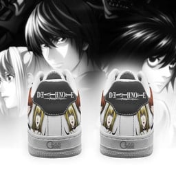 Death Note Air Sneakers Custom L Lawliet Light Yagami Misa Misa Anime Shoes - 3 - GearAnime
