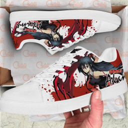 Akame Ga Kill Akame Skate Sneakers Custom Anime Shoes - 2 - GearAnime