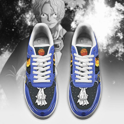Sabo Air Sneakers Custom Mera Mera One Piece Anime Shoes - 3 - GearAnime