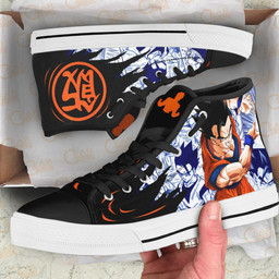 Gohan High Top Shoes Custom Manga Anime Dragon Ball Sneakers - 2 - GearAnime
