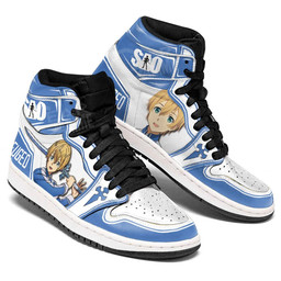 SAO Eugeo Sneakers Custom Anime Sword Art Online Shoes - 2 - GearAnime