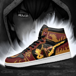 Zuko Sneakers Custom Avatar The Last Airbender Anime Shoes - 4 - GearAnime