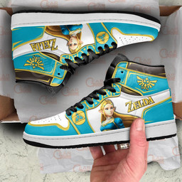 Princess Zelda Sneakers Custom Anime The Legend of Zelda Shoes - 2 - GearAnime