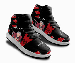 Hidan Akatsuki Kids Sneakers Custom Anime NRT Kids Shoes - 2 - GearAnime