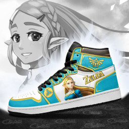 Princess Zelda Sneakers Custom Anime The Legend of Zelda Shoes - 4 - GearAnime