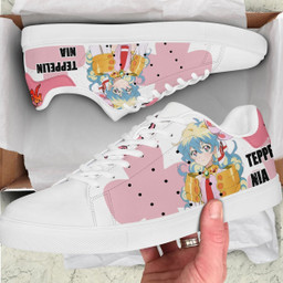 Nia Teppelin Skate Sneakers Custom Gurren Lagann Anime Shoes - 2 - GearAnime