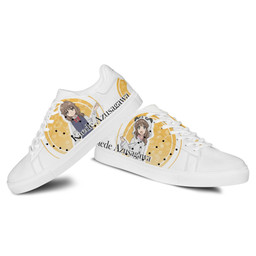 Kaede Azusagawa Skate Sneakers Custom Anime Bunny Girl Senpai Shoes - 3 - GearAnime