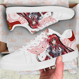 Rias Gremory Skate Sneakers Custom Anime High School DxD Shoes - 2 - GearAnime