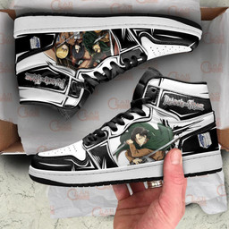 Attack On Titan Sneakers Custom Anime Shoes For Fan - 4 - GearAnime