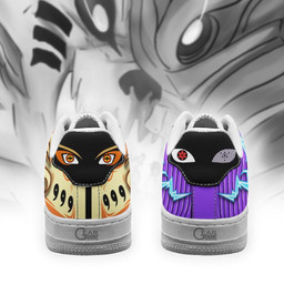 Uzumaki Bijuu and Sasuke Susanoo Air Sneakers Custom Anime Shoes - 3 - GearAnime