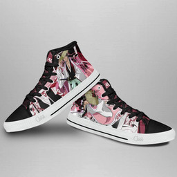 Shunsui Kyoraku High Top Shoes Custom Bleach Anime Sneakers - 3 - GearAnime