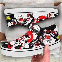 Frieza Slip On Sneakers Custom Japan Style Anime Dragon Ball Shoes - 2 - GearAnime