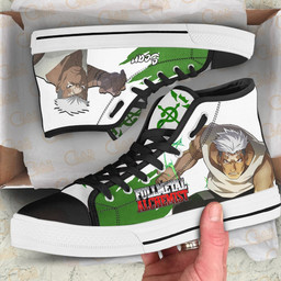 Fullmetal Alchemist Scar High Top Shoes Custom Anime Sneakers - 2 - GearAnime