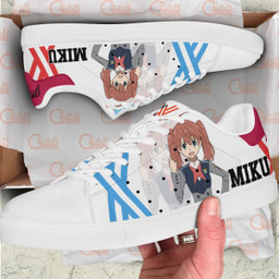Darling in the Franxx Miku Code:390 Skate Sneakers Custom Anime Shoes - 2 - GearAnime