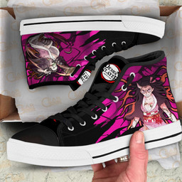 Nezuko Demon Form High Top Shoes Custom Demon Slayer Anime Sneakers - 2 - GearAnime