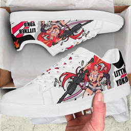 Yoko Littner Skate Sneakers Custom Tengen Toppa Gurren Lagann Anime Shoes - 2 - GearAnime
