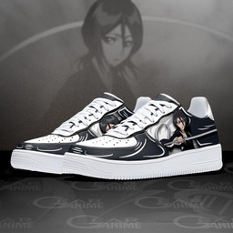 Rukia Kuchiki Air Sneakers Custom Anime Bleach Shoes - 2 - GearAnime