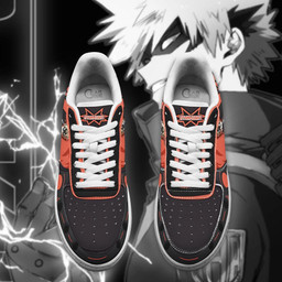 Musketeer Katsuki Bakugo Air Sneakers Custom Anime My Hero Academia Shoes - 4 - GearAnime