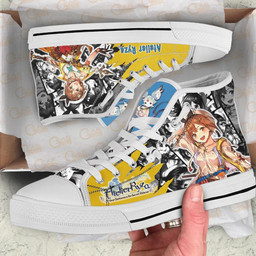 Atelier Ryza High Top Shoes Custom Manga Anime Ever Darkness & the Secret Hideout Sneakers - 2 - GearAnime