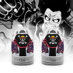 Luffy Gear 4 Air Sneakers Custom Anime One Piece Shoes - 3 - GearAnime