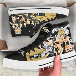 MSBY Black Jackal High Top Shoes Custom Manga Anime Haikyuu Sneakers - 2 - GearAnime