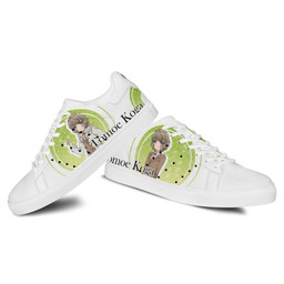Tomoe Koga Skate Sneakers Custom Anime Bunny Girl Senpai Shoes - 3 - GearAnime