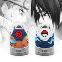 Rasengan and Chidori Air Sneakers Custom Anime Shoes - 4 - GearAnime