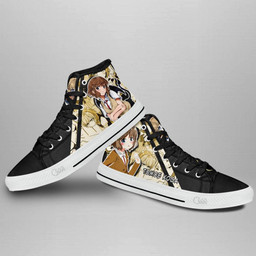Bunny Girl Senpai Tomoe Koga High Top Shoes Custom Anime Sneakers - 3 - GearAnime