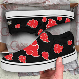 Akt Cloud Slip On Sneakers Custom Anime Shoes - 3 - GearAnime