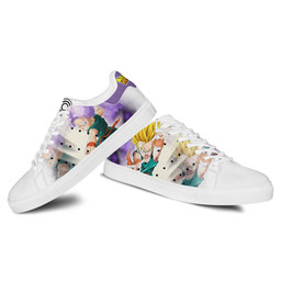 Dragon Ball Trunks Skate Sneakers Custom Anime Shoes - 3 - GearAnime