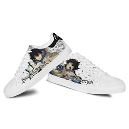 Black Clover Yuno Grinberryall Skate Sneakers Custom Anime Shoes - 3 - GearAnime