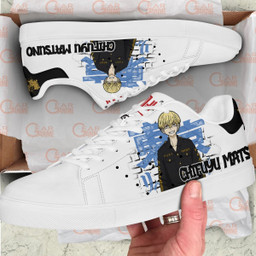 Chifuyu Matsuno Skate Sneakers Custom Anime Tokyo Revengers Shoes - 2 - GearAnime