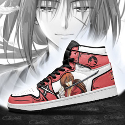 Kenshin Himura Sneakers Custom Anime Rurouni Kenshin Shoes - 3 - GearAnime
