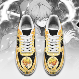 Zenitsu Agatsuma Air Sneakers Custom Anime Demon Slayer Shoes - 4 - GearAnime