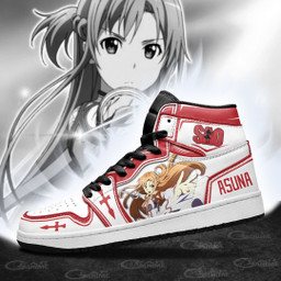 SAO Asuna Sneakers Custom Anime Sword Art Online Shoes - 2 - GearAnime