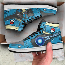 Pokemon Lucario Sneakers Custom Anime Shoes - 2 - GearAnime