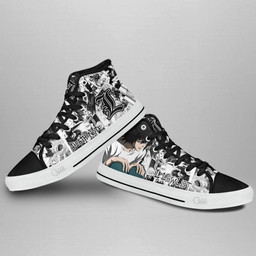 Death Note L Lawliet High Top Shoes Custom Manga Anime Sneakers - 3 - GearAnime