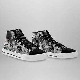 Death Note L Lawliet High Top Shoes Custom Manga Anime Sneakers - 4 - GearAnime