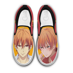 Kyou Souma Slip On Sneakers Custom Anime Fruit Basket Shoes - 1 - GearAnime