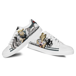 Fullmetal Alchemist Van Hohenheim Skate Sneakers Custom Anime Shoes - 3 - GearAnime