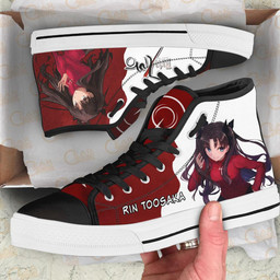 Fate Zero Rin Tohsaka High Top Shoes Custom Anime Sneakers - 2 - GearAnime
