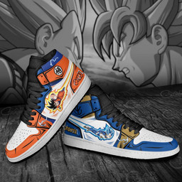 Goku and Vegeta Sneakers Custom Dragon Ball Anime Shoes - 4 - GearAnime